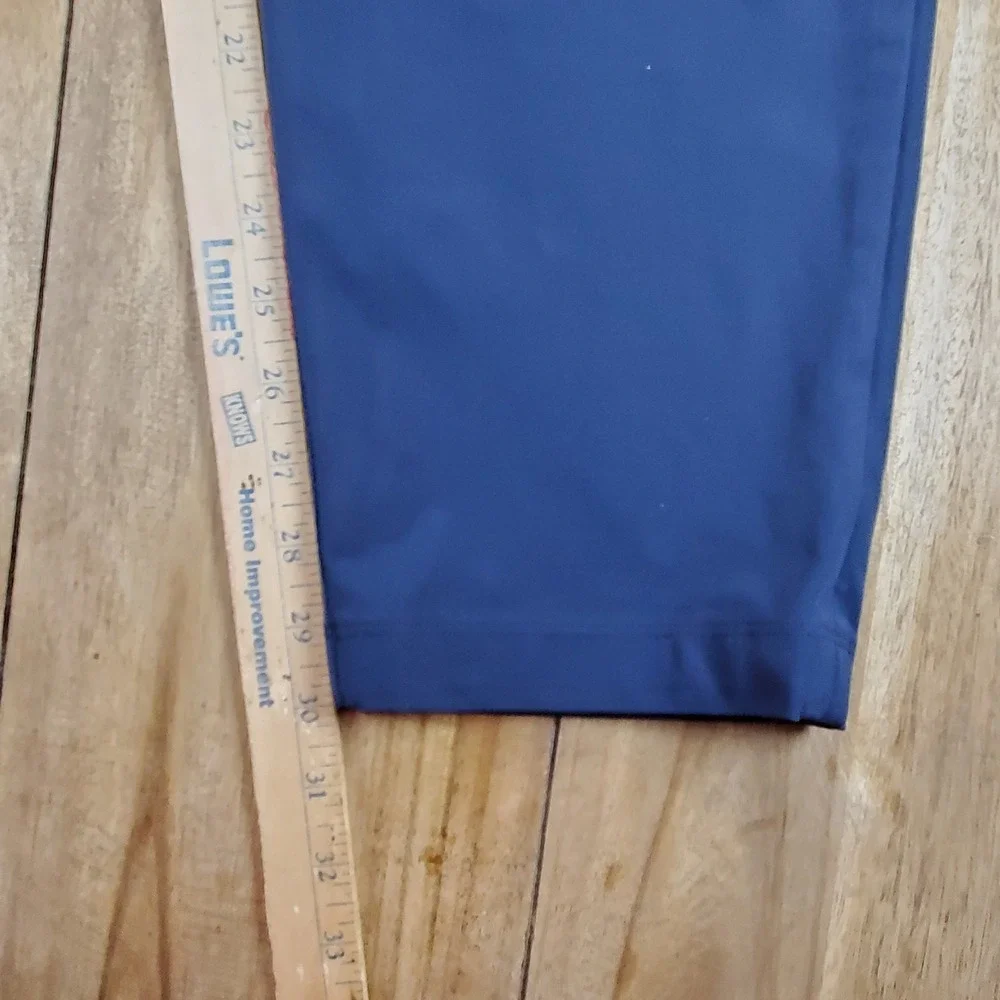 Lululemon ABC Classic-Fit Pant Mens 38x30 Navy Blue Recycled Polyester LM5ALWS
